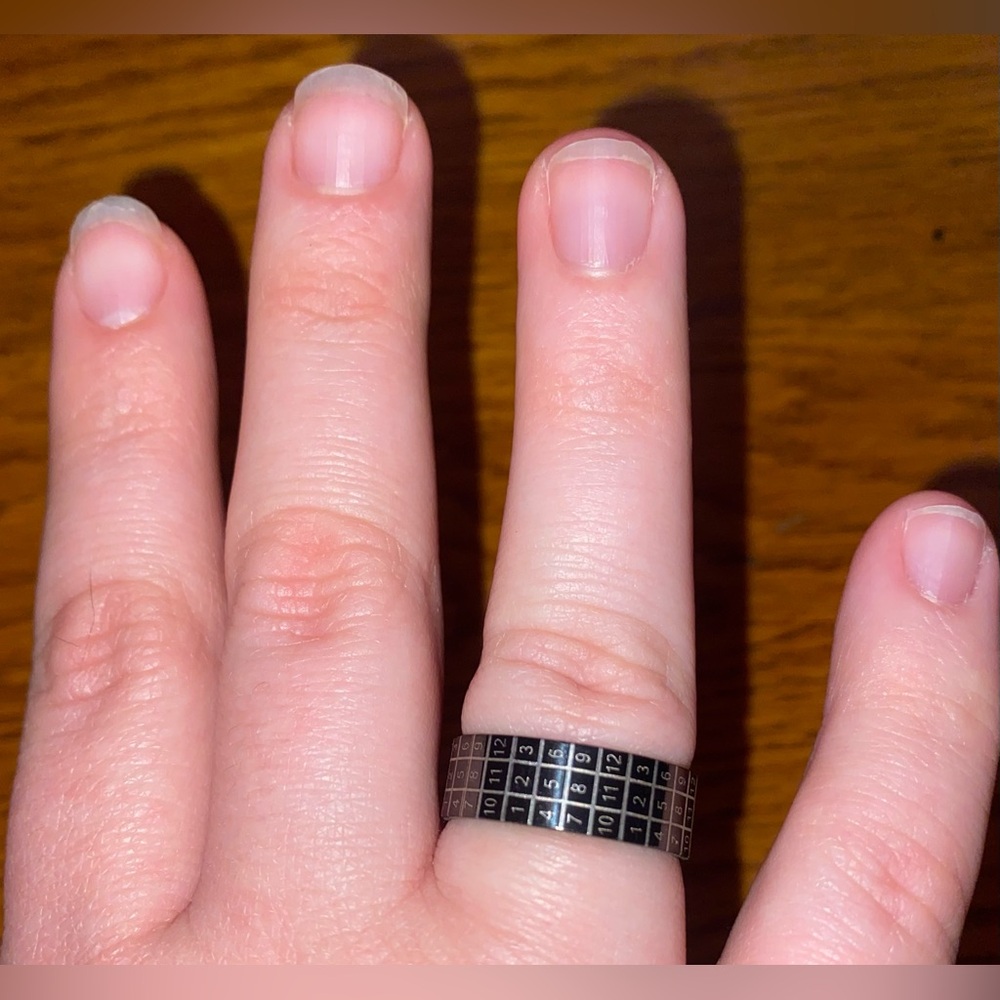 Size 9 Number Ring